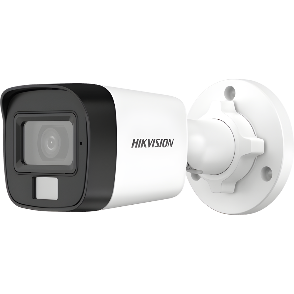 Cámara Bala TurboHD 3K Dual Light ColorVu Micrófono - DS-2CE16K0T-LFS
