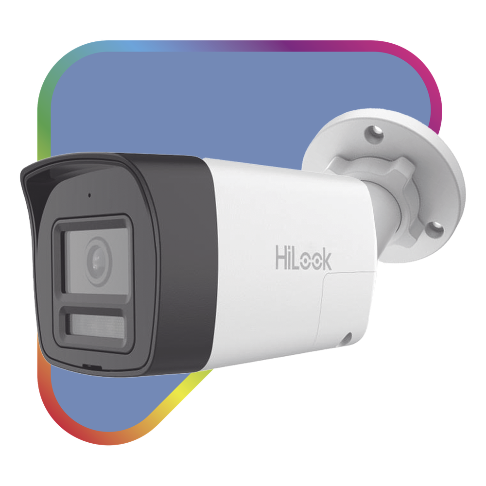 Cámara Bala TurboHD 2MP Audio Bidireccional Dual Light Metal - THC-B127-LTS