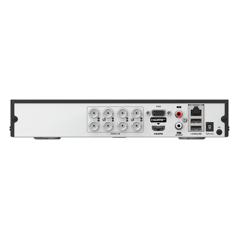 DVR HIKVISION 8 Canales TurboHD + 8 IP 4K Pentahíbrido Audio Bidireccional - IDS-7208HUHI-M1/T
