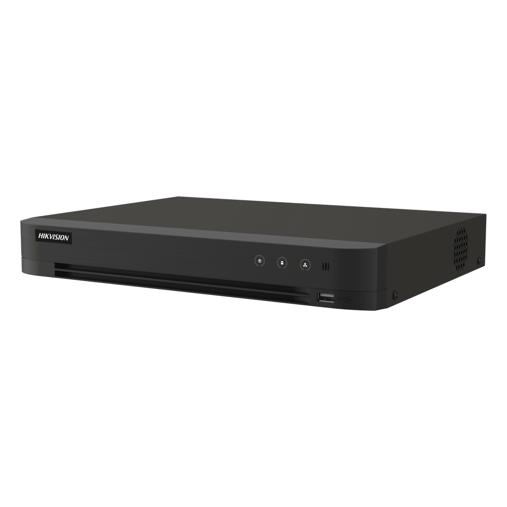 DVR HIKVISION 16 Canales TurboHD + 8 IP 3K Lite Reconocimiento Facial - IDS-7216HQHI-M1/XT