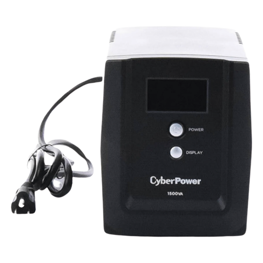 UPS CyberPower 1500VA/900W Línea Interactiva AVR Pantalla LCD - OM1500ATLCDA
