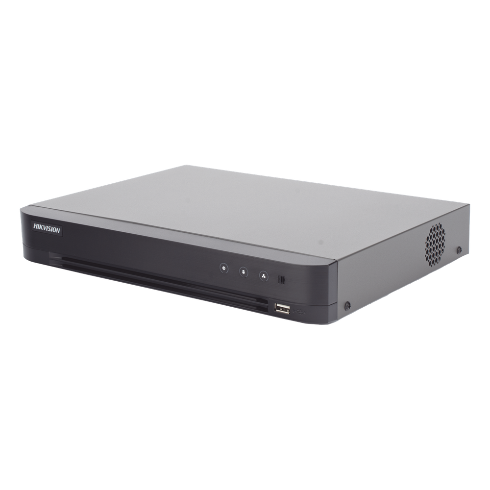 DVR HIKVISION 8 Canales TurboHD + 4 IP AcuSense Reconocimiento Facial - IDS-7208HQHI-M1/XT