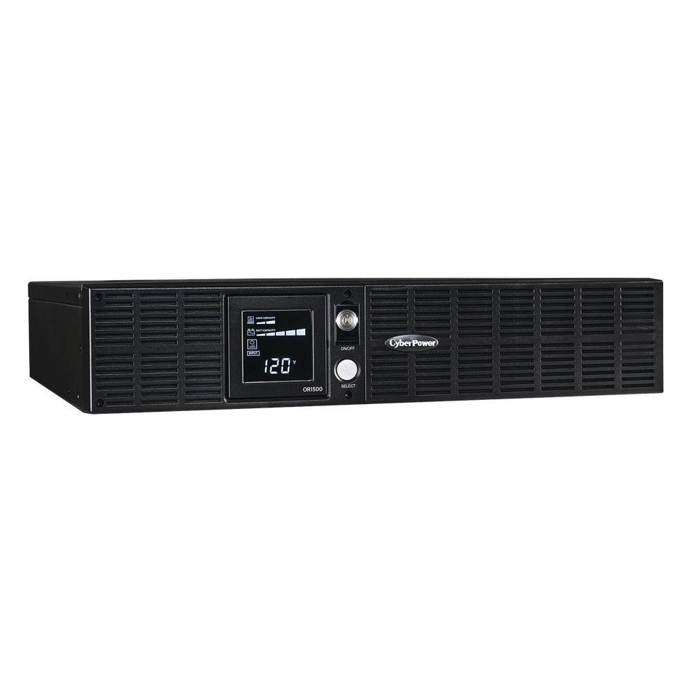 UPS CyberPower 1500VA/900W Línea Interactiva Rack-Torre 2U - OR1500LCDRT2U