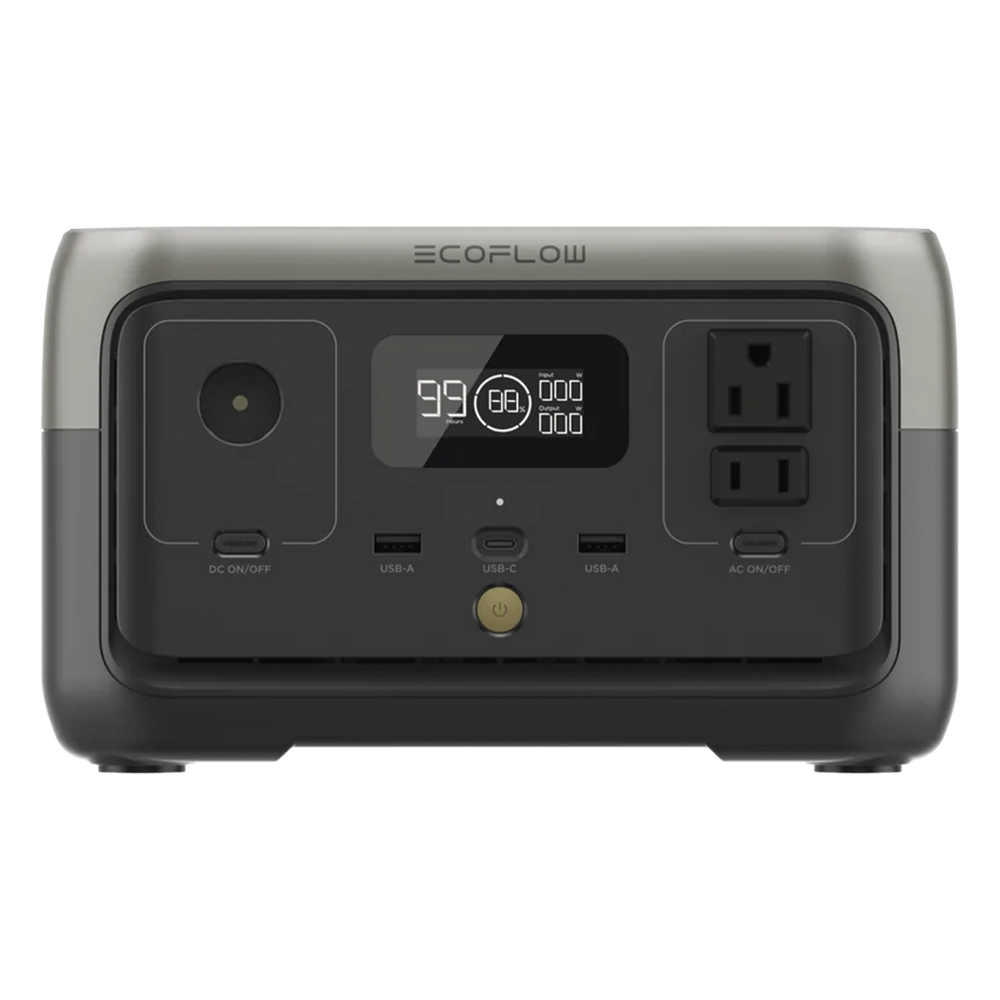 Estacion de Energia Portatil EcoFlow River 2 (256Wh) - Respaldo con Carga Solar