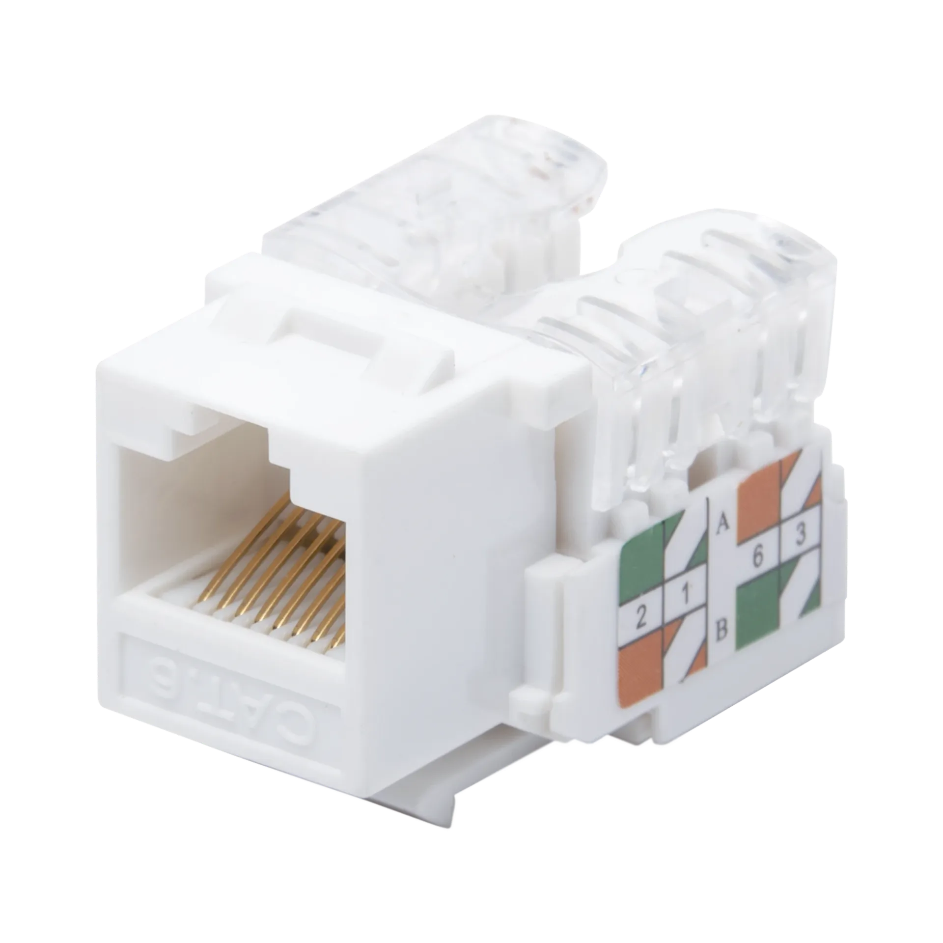 Kit DIY para Instalar 2 Puntos de Red Cat6 (Jacks, Placa, Caja y Cable)