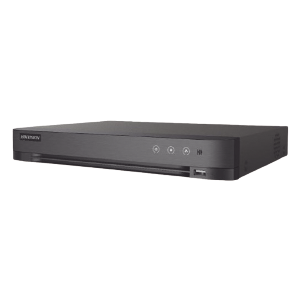 DVR HIKVISION 16 Canales TurboHD + 8 IP 3K Lite Reconocimiento Facial - IDS-7216HQHI-M1/XT