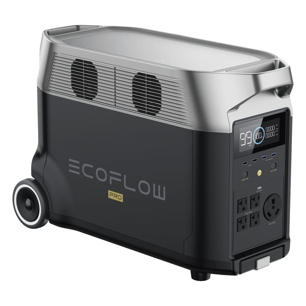 Estación de Energía Portátil EcoFlow Delta Pro (3600Wh) - Respaldo con Carga Solar