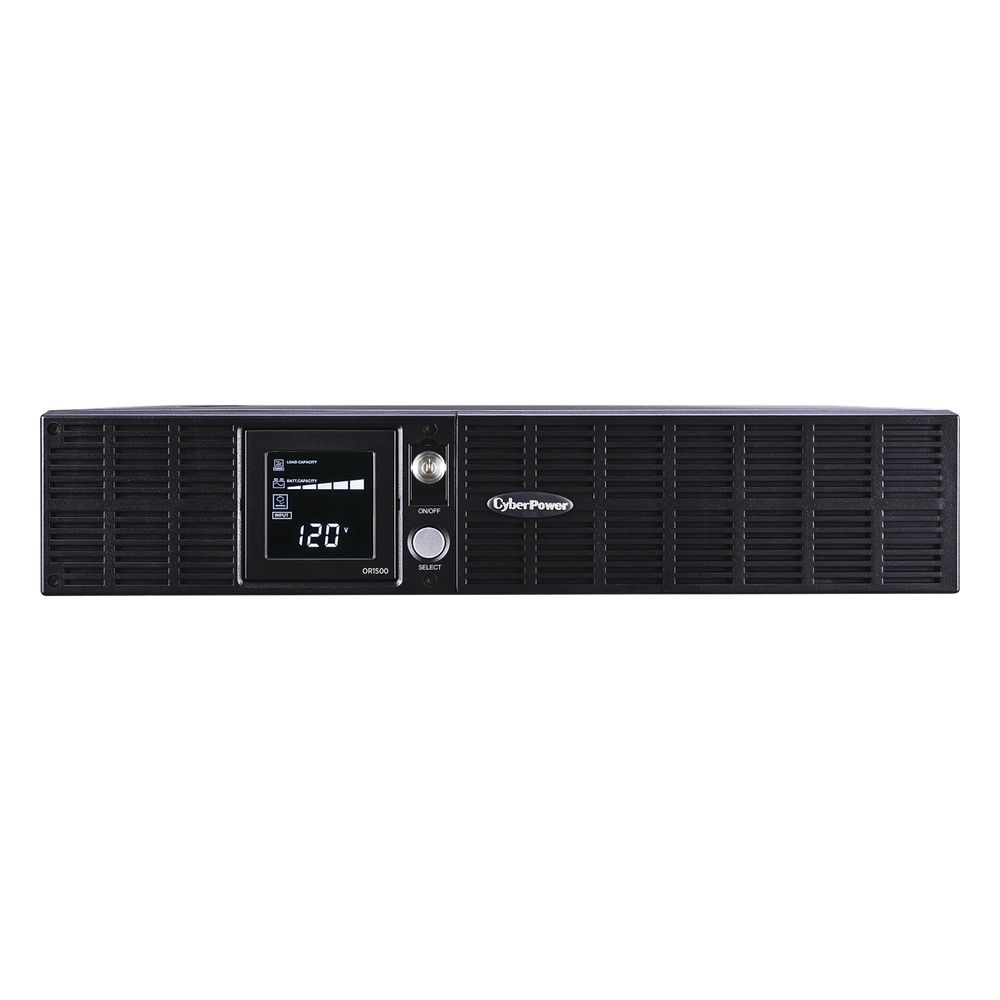 UPS CyberPower 1500VA/900W Línea Interactiva Rack-Torre 2U - OR1500LCDRT2U