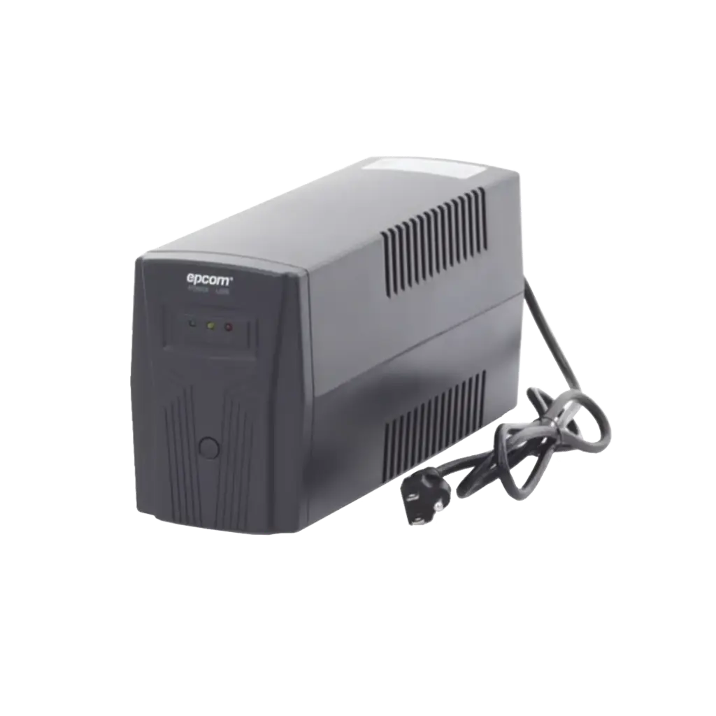 UPS de 600VA/360W  Topología Línea Interactiva / Entrada y Salida 120 Vca Clavija NEMA 5-15P  4 Tomas NEMA 5-15R Sin Protector RJ11 ni RJ45